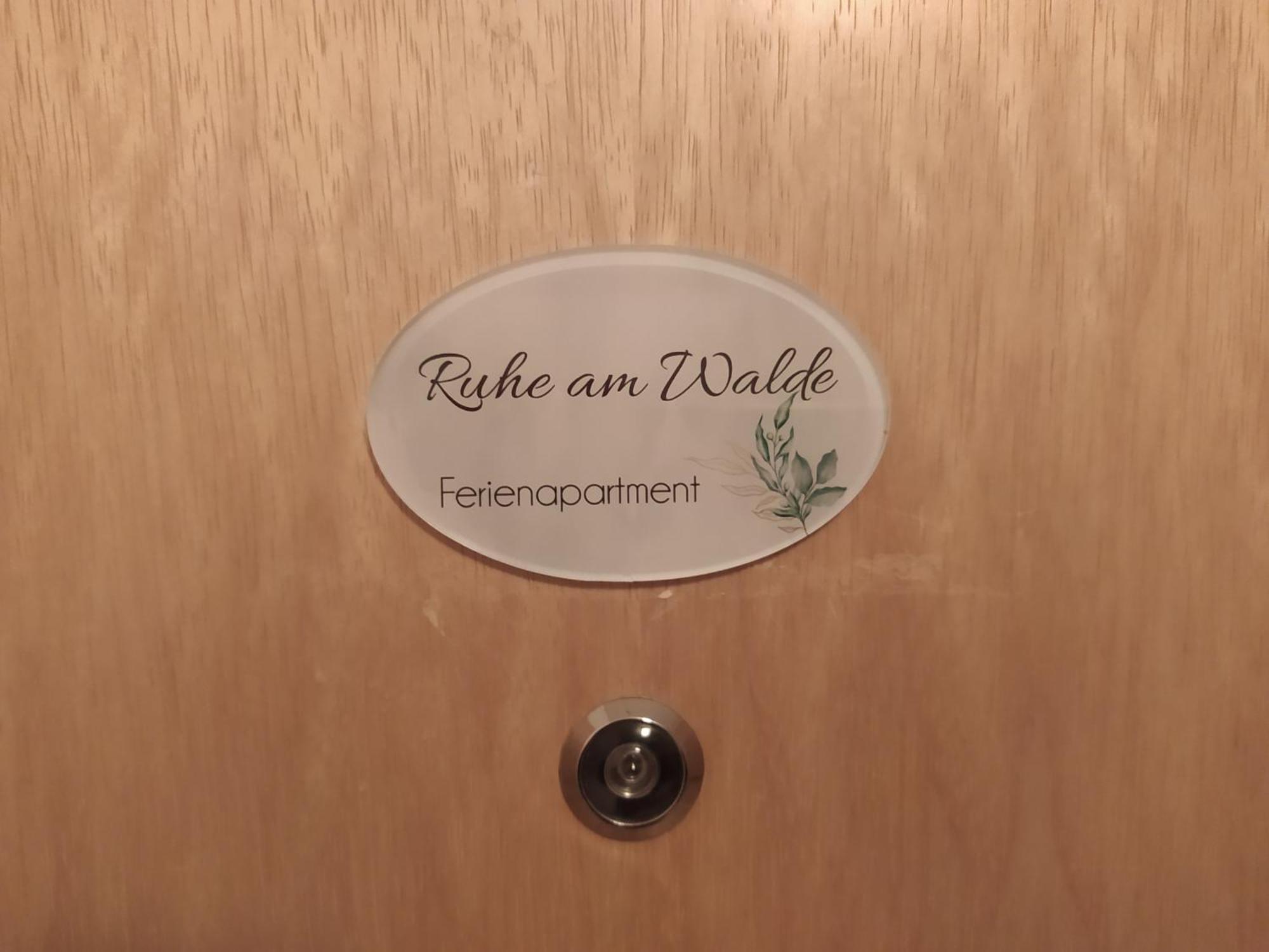 Appartamento Ruhe Am Walde Meschede Esterno foto